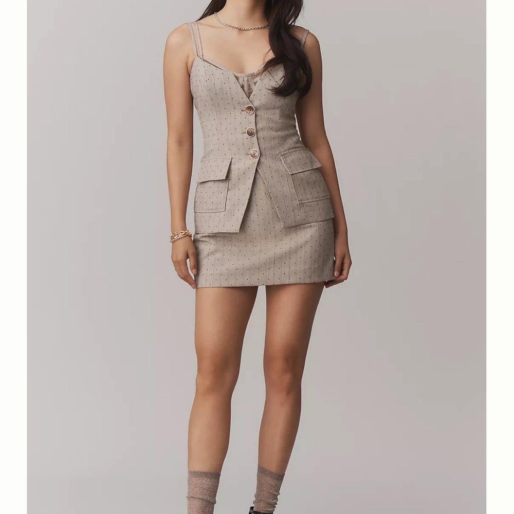 Maeve Anthropologie Structured Blazer Dress